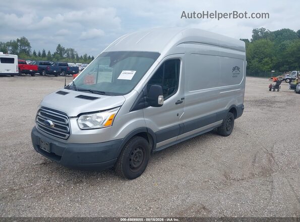 1FTYR2XG0GKB29829 2016 FORD TRANSIT-250 Gray Vista tres cuartos delantera izquierda