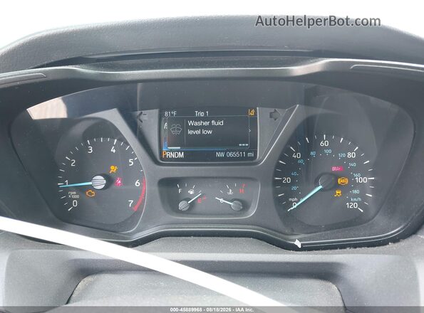 1FTYR2XG4GKA66749 2016 FORD TRANSIT-250 Silver Widok tylnych siedzeń