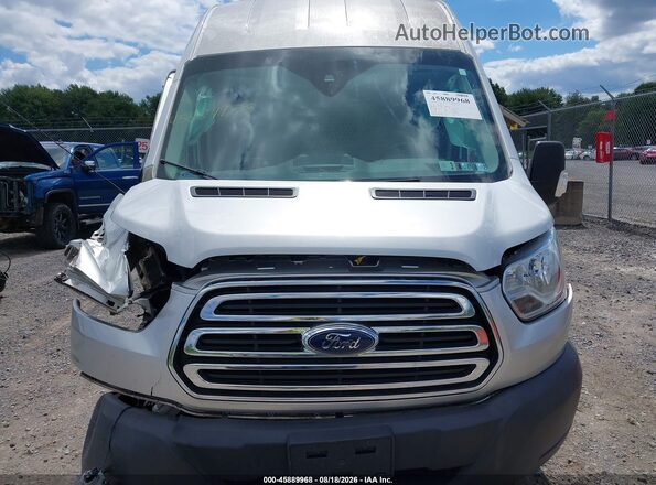 1FTYR2XG4GKA66749 2016 FORD TRANSIT-250 Silver Widok wnętrza z tyłu