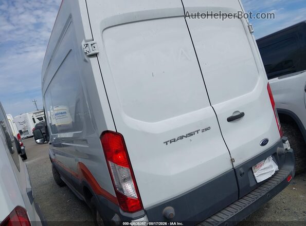 1FTYR2XM0HKB08535 2017 FORD TRANSIT-250 White Rear left