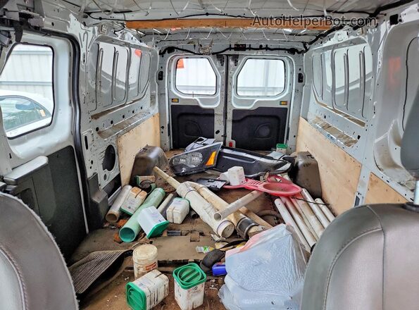 1FTYR2ZG5HKA73255 2017 FORD TRANSIT Белый Вид задних сидений