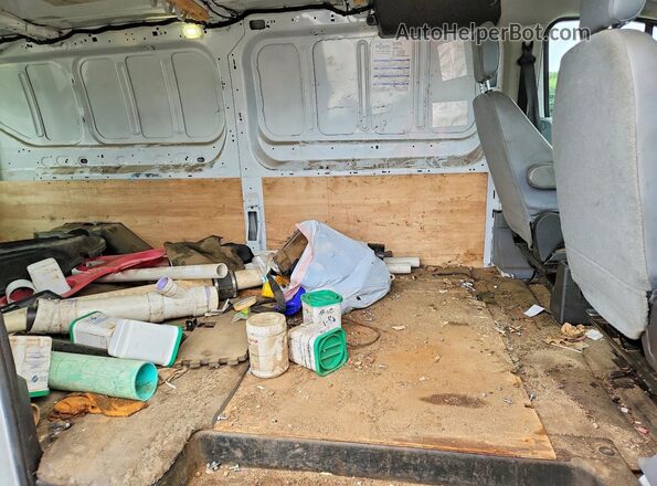 1FTYR2ZG5HKA73255 2017 FORD TRANSIT Белый Вид задней части салона