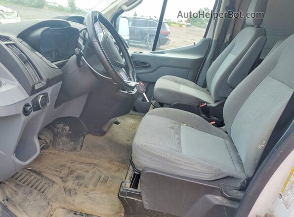 1FTYR2ZM7HKB11459 2017 FORD TRANSIT White Widok wnętrza z przodu