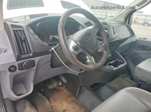 1FTYR2ZM7JKA08130 2018 FORD TRANSIT Белый Вид панели приборов
