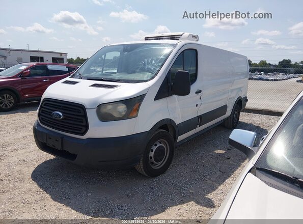 1FTYR2ZM9HKB14654 2017 FORD TRANSIT-250 White წინა მარცხენა ხედი სამი მეოთხედიდან