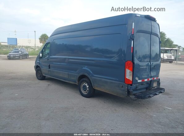 1FTYR3XM0KKB89324 2019 FORD TRANSIT-250 Синий Задняя левая четверть