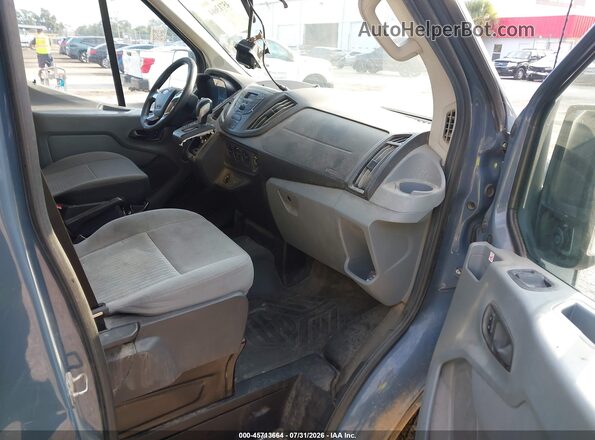 1FTYR3XM0KKB89324 2019 FORD TRANSIT-250 Синий Вид салона спереди