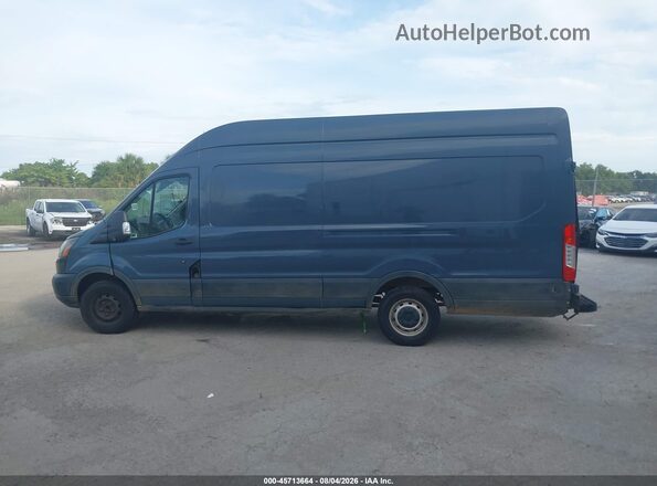 1FTYR3XM0KKB89324 2019 FORD TRANSIT-250 Синий Панорамный вид салона 360°