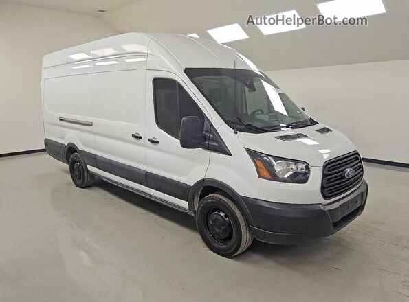 1FTYR3XM2KKB86389 2019 FORD TRANSIT White Передня права чверть