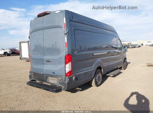 1FTYR3XM3KKB33619 2019 FORD TRANSIT-250 Blue Trasero derecho