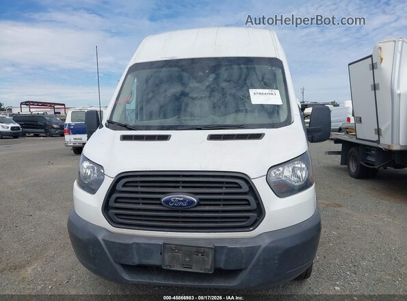 1FTYR3XM4JKB03480 2018 FORD TRANSIT-250 White Instrument cluster view