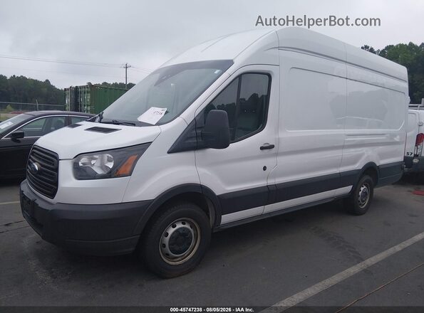 1FTYR3XM7KKA05738 2019 FORD TRANSIT-250 White Vista tres cuartos delantera izquierda