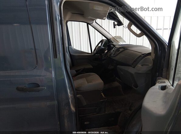 1FTYR3XM7KKB17374 2019 FORD TRANSIT-250 Blue Front interior view
