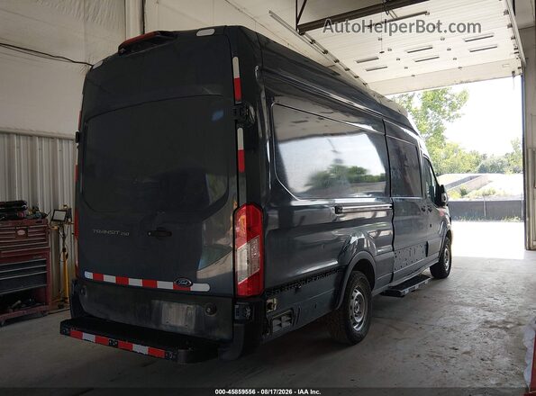 1FTYR3XM7KKB17374 2019 FORD TRANSIT-250 Blue Rear right