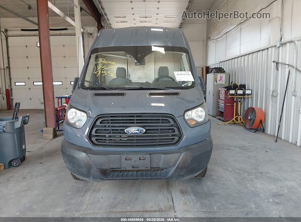 1FTYR3XM7KKB17374 2019 FORD TRANSIT-250 Blue Dashboard view