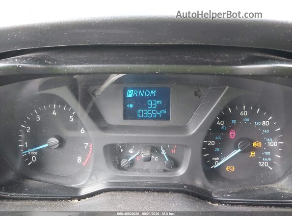 1FTYR3XM8KKA81663 2019 FORD TRANSIT-250 White Вид задніх сидінь
