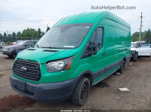1FTYR3XMXHKA23921 2017 FORD TRANSIT Green Передня ліва чверть