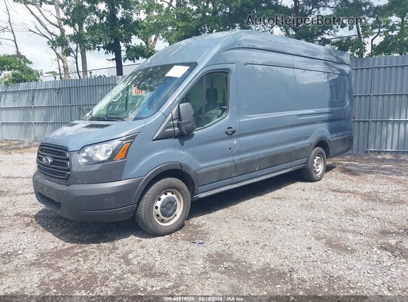 1FTYR3XMXKKB34170 2019 FORD TRANSIT-250 Blue Передня ліва чверть