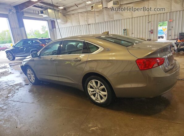 1G1105S30HU190047 2017 CHEVROLET IMPALA Желто-коричневый Задняя левая четверть