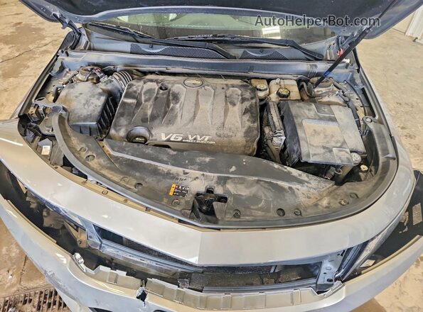 1G1105S30HU190047 2017 CHEVROLET IMPALA Желто-коричневый Вид задней части салона