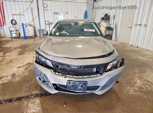 1G1105S30HU190047 2017 CHEVROLET IMPALA Желто-коричневый Вид спереди