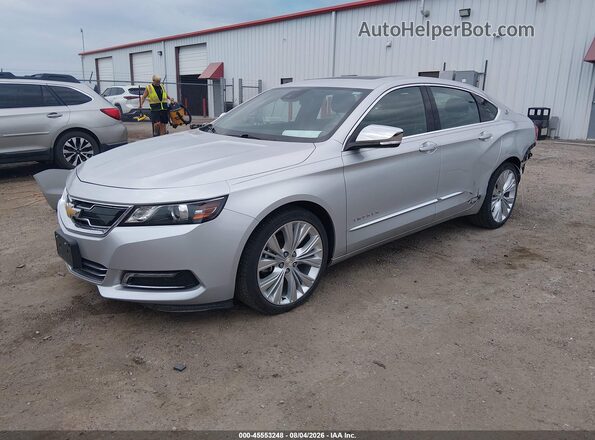 1G1105S30LU114871 2020 CHEVROLET IMPALA Silver Առջևի ձախ երեք քառորդ տեսարան