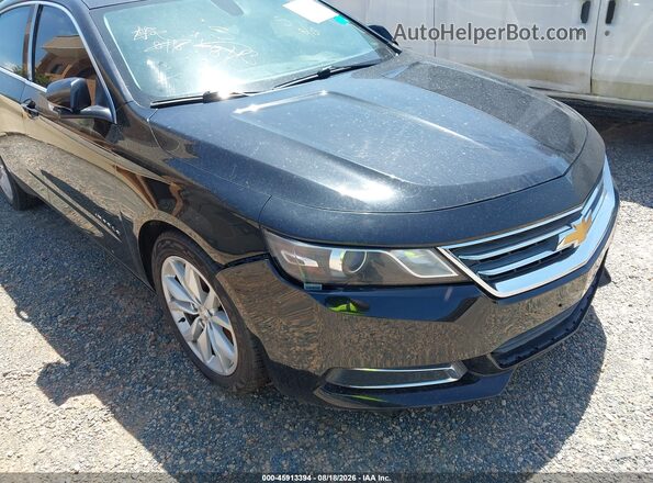 1G1105S32HU158975 2017 CHEVROLET IMPALA Black Front view