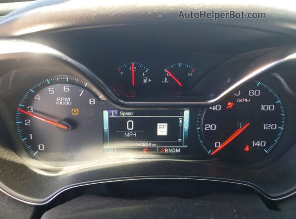 1G1105S35LU107561 2020 CHEVROLET IMPALA Black Instrument cluster view