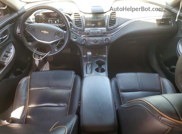1G1105S35LU107561 2020 CHEVROLET IMPALA Black Dashboard view