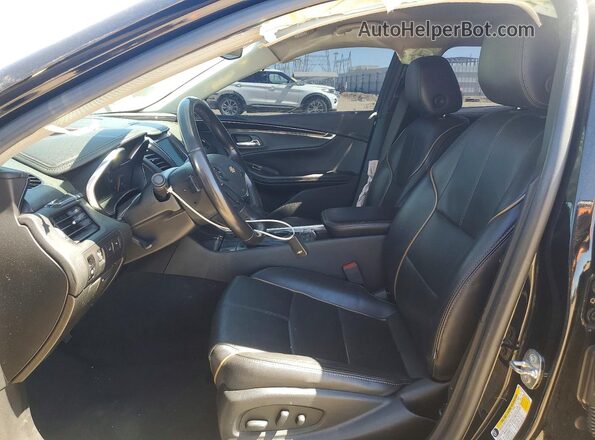 1G1105S35LU107561 2020 CHEVROLET IMPALA Black Front interior view
