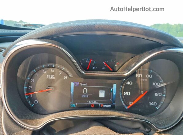 1G1105S36LU101655 2020 CHEVROLET IMPALA Серебряный Вид щитка приборов