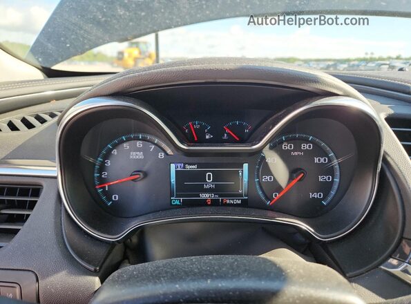 1G1105S36LU114583 2020 CHEVROLET IMPALA Black Vista del cuadro de instrumentos