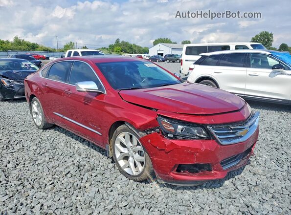 1G1105S38KU146403 2019 CHEVROLET IMPALA Красный Передняя правая четверть