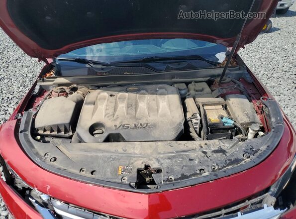 1G1105S38KU146403 2019 CHEVROLET IMPALA Красный Вид задней части салона