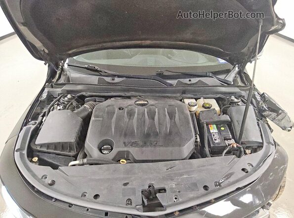 1G1105S38LU101107 2020 CHEVROLET IMPALA Black უკანა სალონის ხედი