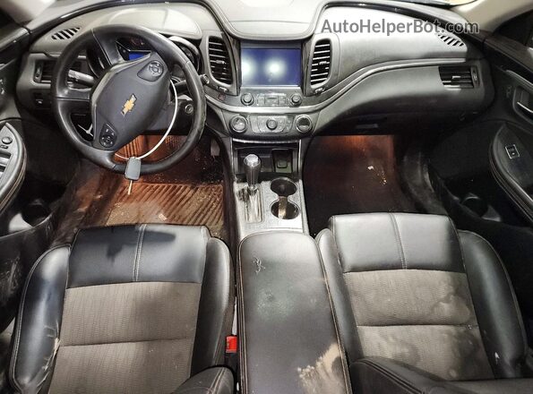 1G1105S3XHU191836 2017 CHEVROLET IMPALA Silver Առջևի վահանակի տեսք