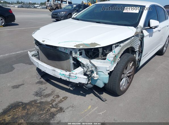1G1105SA6JU101098 2018 CHEVROLET IMPALA White წინა ხედი