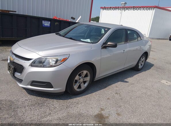 1G11A5SA3GU125638 2016 CHEVROLET MALIBU Silver წინა მარცხენა ხედი სამი მეოთხედიდან