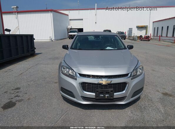 1G11A5SA3GU125638 2016 CHEVROLET MALIBU Silver 
