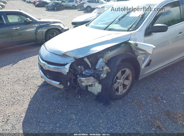 1G11A5SA9GF115183 2016 CHEVROLET MALIBU Silver Widok z przodu