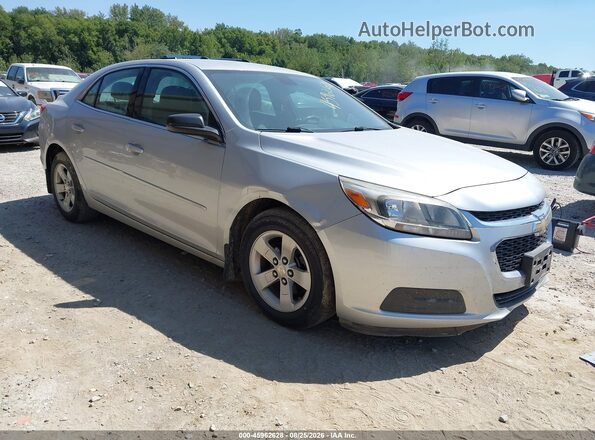 1G11B5SA6GF123738 2016 CHEVROLET MALIBU Silver Widok z przodu