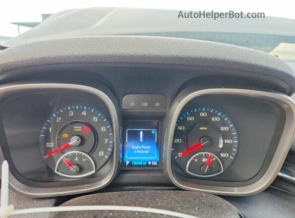 1G11B5SA9GU110204 2016 CHEVROLET MALIBU Gray ხელსაწყოთა პანელის ხედი