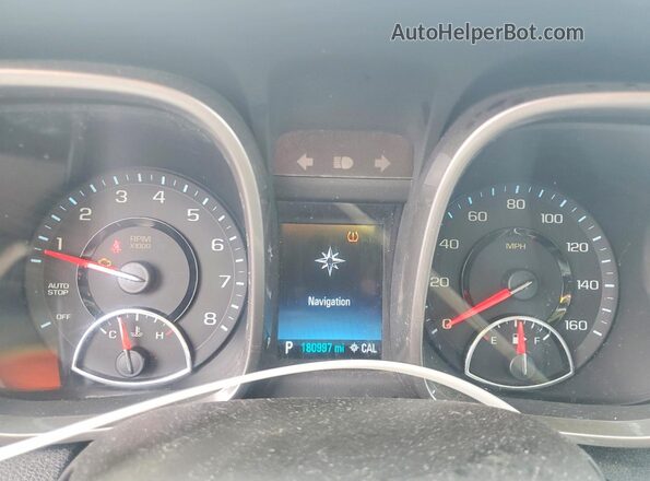 1G11C5SA1GF117424 2016 CHEVROLET MALIBU Silver Widok zestawu wskaźników