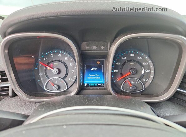 1G11C5SA2GF127041 2016 CHEVROLET MALIBU Серебряный Вид щитка приборов