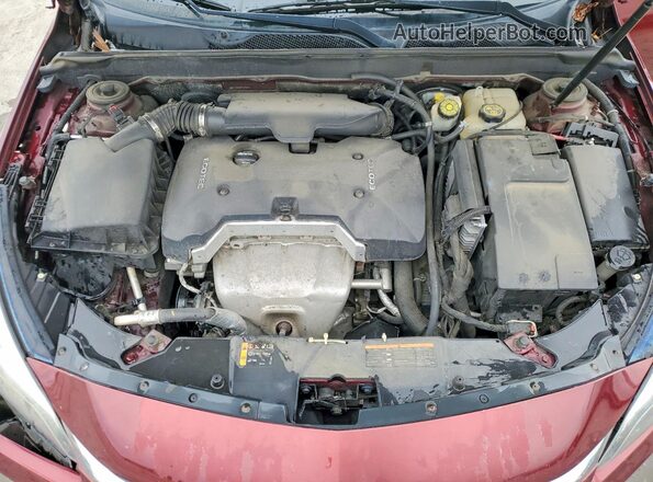 1G11C5SA2GF140761 2016 CHEVROLET MALIBU Burgundy Rear interior view