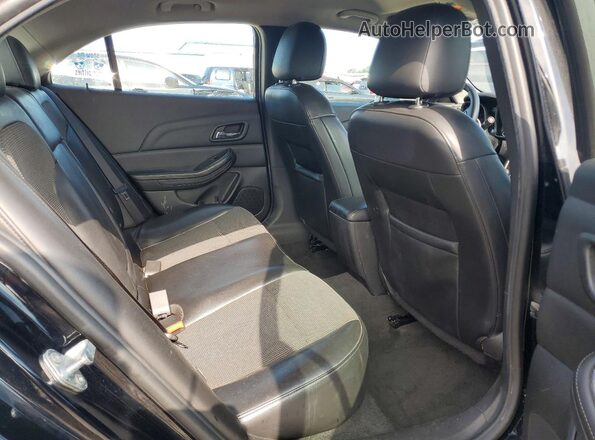 1G11C5SA2GU103849 2016 CHEVROLET MALIBU Black Vista de los asientos traseros