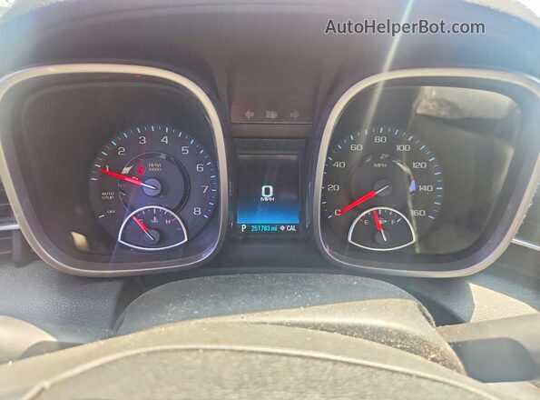 1G11C5SA4GF137439 2016 CHEVROLET MALIBU Burgundy Instrument cluster view