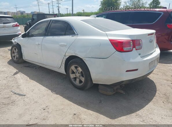 1G11C5SA4GU124198 2016 CHEVROLET MALIBU White Rear left
