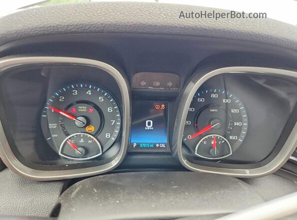 1G11C5SA9GF117350 2016 CHEVROLET MALIBU Silver Vista del cuadro de instrumentos