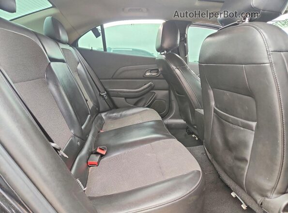 1G11C5SA9GU103797 2016 CHEVROLET MALIBU Black უკანა სავარძლების ხედი
